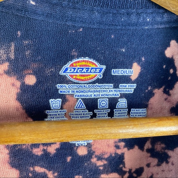 Dickies Medium Tee Custom Vintage T-Shirt Top - Picture 3 of 5